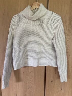 Madewell Cream/Heather Turtleneck Sweater - Women